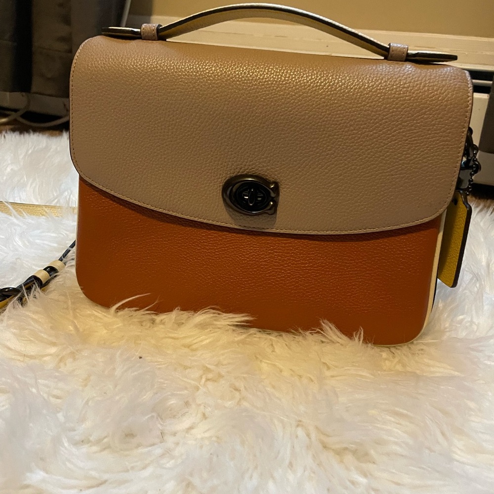 Coach Cassie Colorblock Ginger